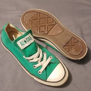 Women Size 5 Kelly Green Converse